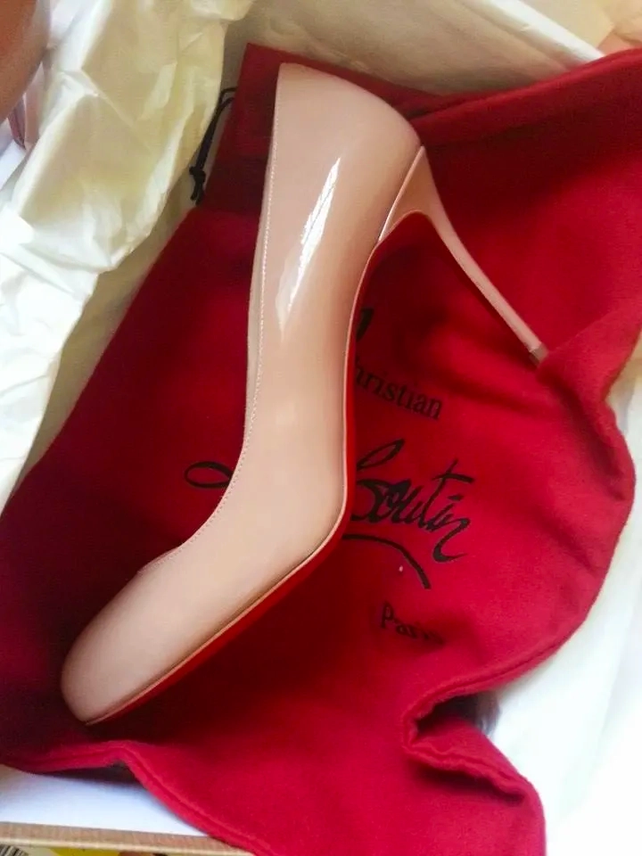 first pair of Louboutins